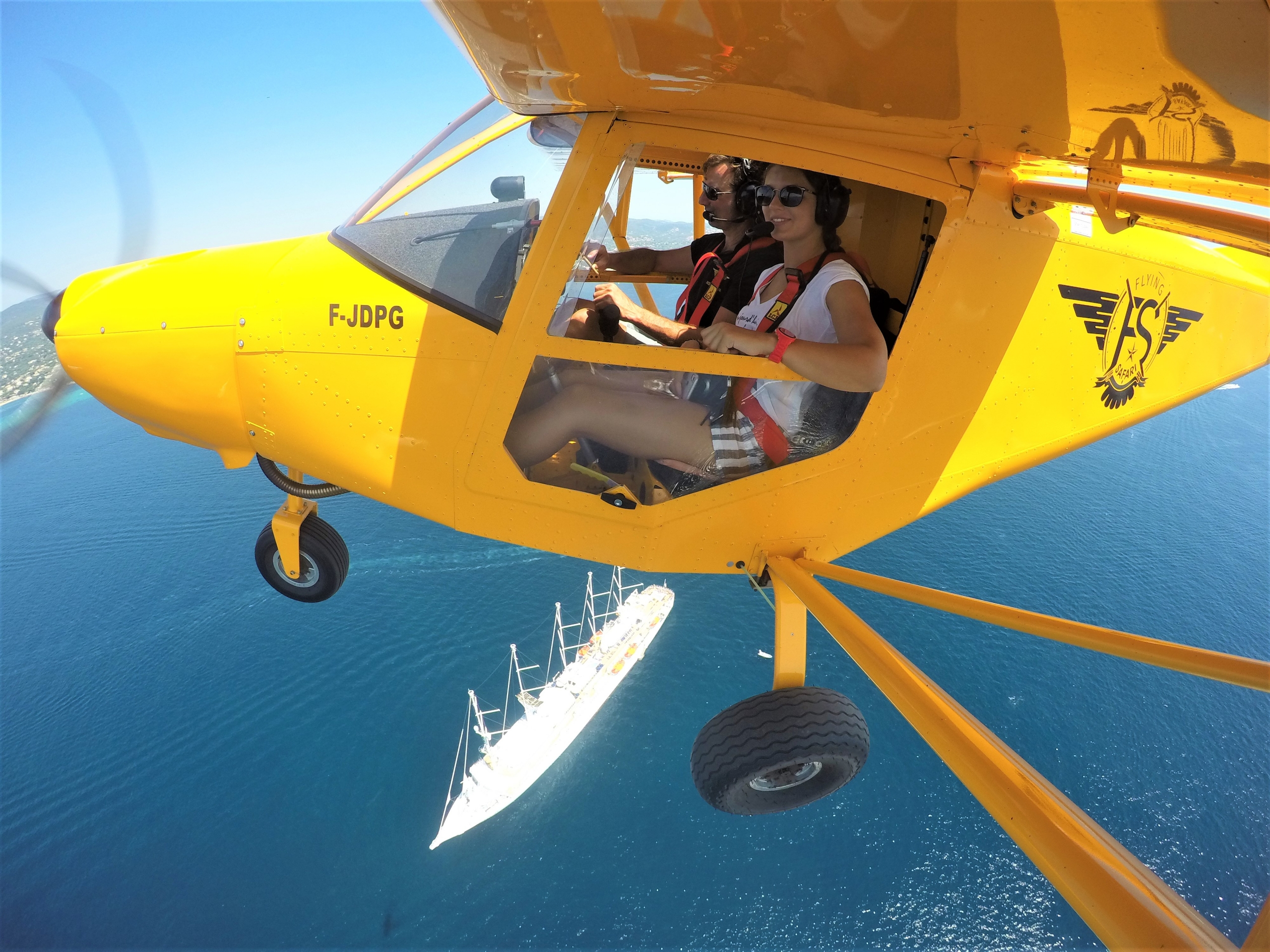 Baptême de l'air en Planeur et Initiation au pilotage